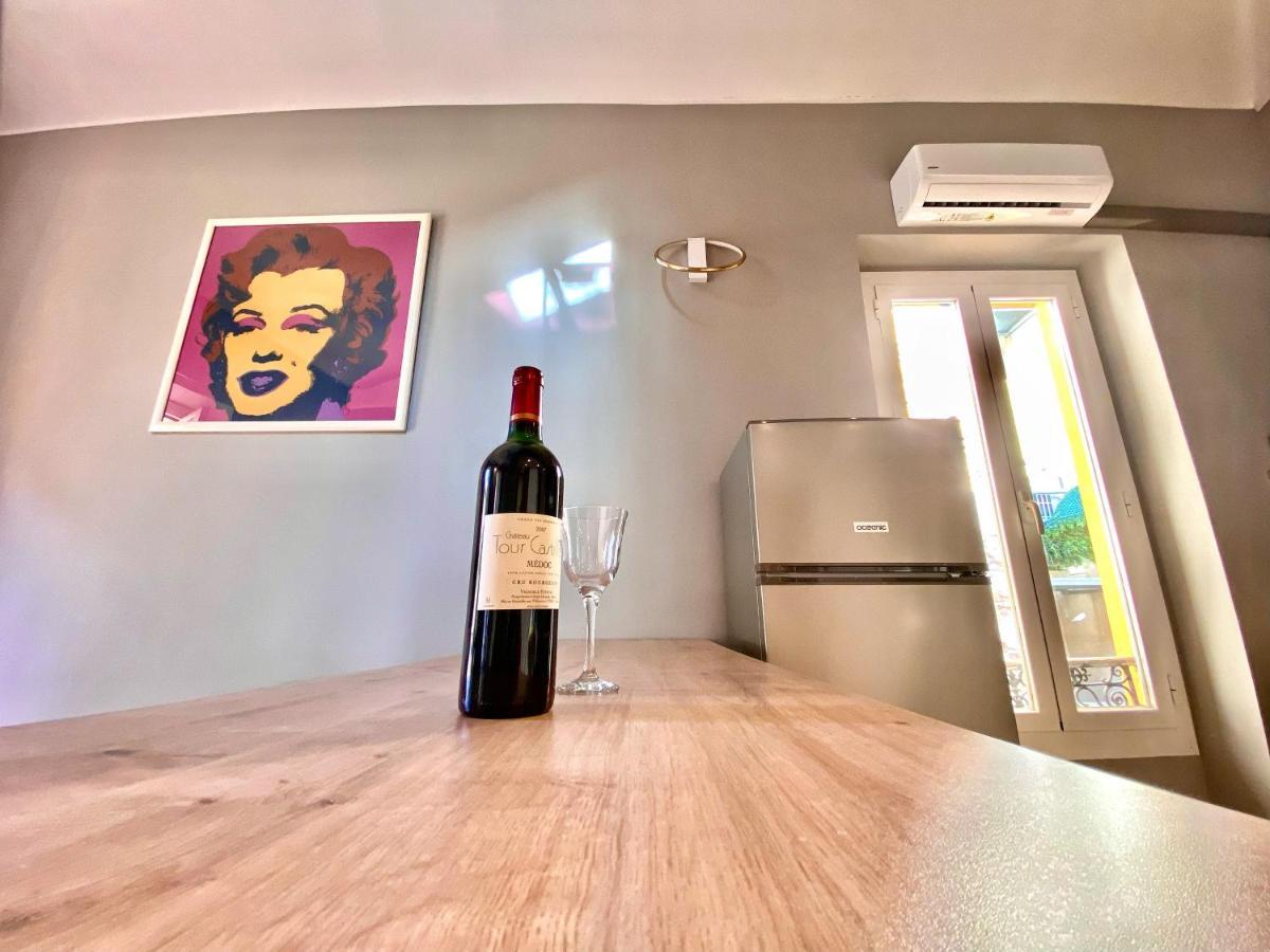 Lovely & Sunny Loft Heart Of Nice With A/C! Buitenkant foto
